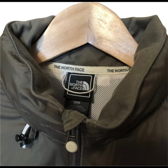 THE NORTH FACE Jacket Olive Brown/White Sz Medium * - Picture 2 of 6